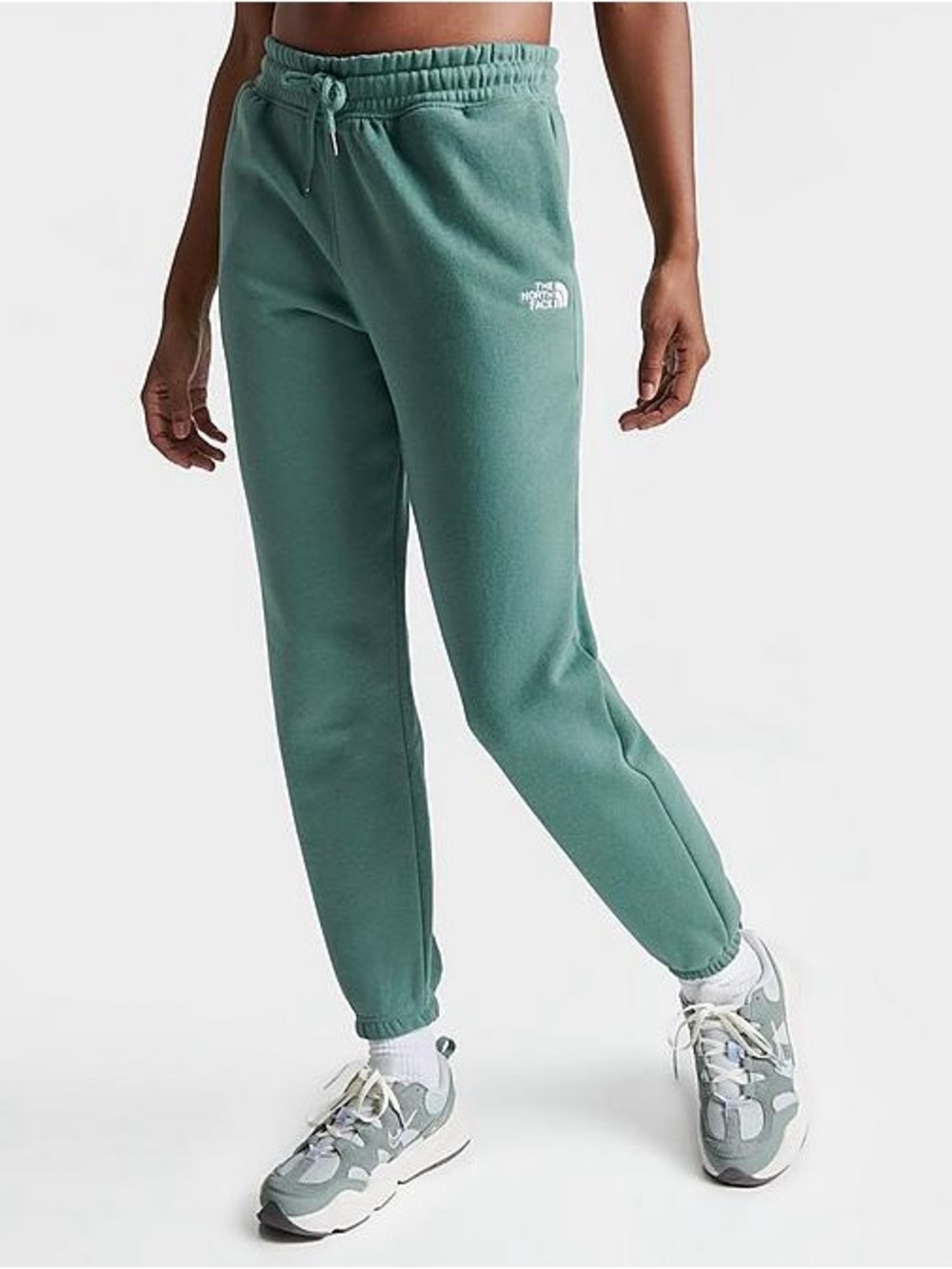 The North Face Women's Teal Green Fleece Joggers